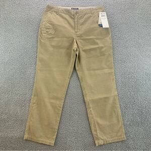 Columbia Edgewater Corded Chino Corduroy Women Pants  NWT  -  Size: 14 (Regular)